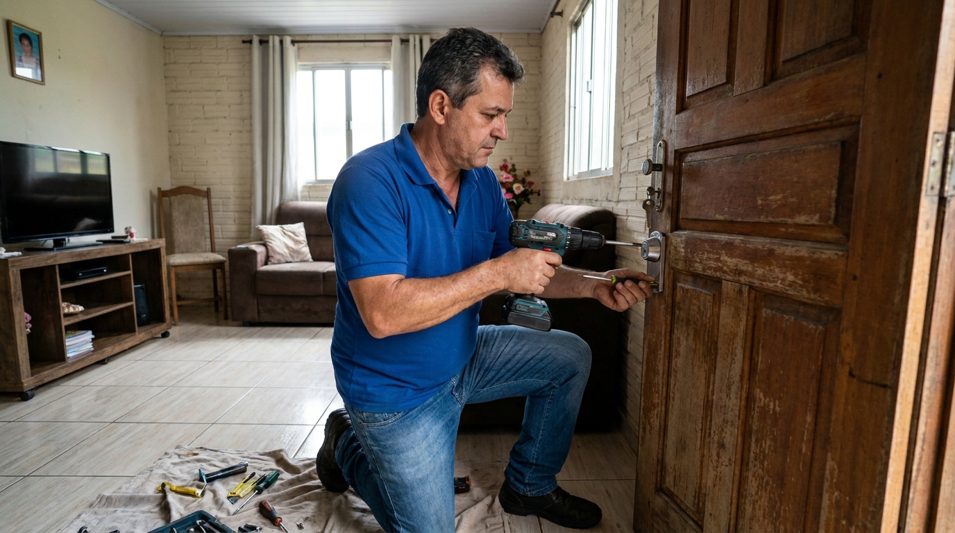 Serviço de Instalação de Fechadura Residencial em Porto Alegre‑RS